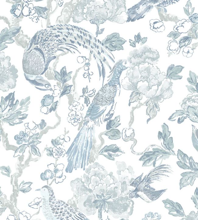 Aviary Wallpaper by Madeaux 05 Opal