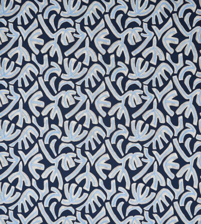 Avila Fabric by Osborne & Little Indigo/Sky