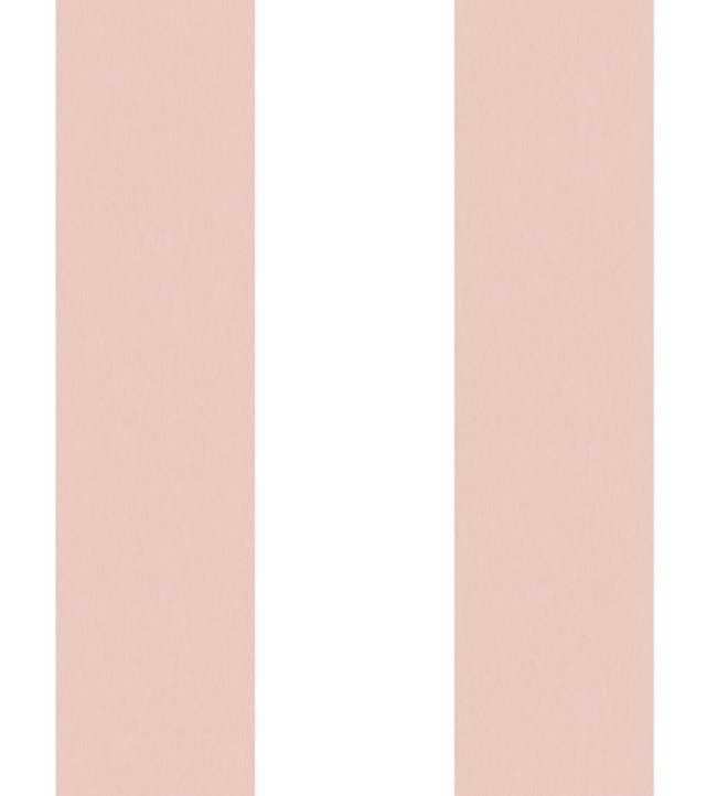Awning Stripe Wallpaper by Woodchip & Magnolia Blush Pink