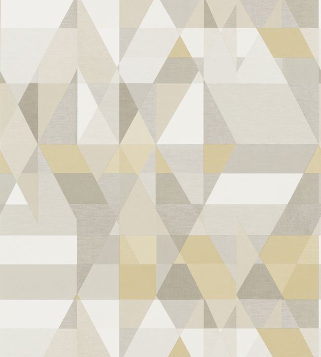 Axis Wallpaper by Scion Pebble / Hemp / Mouse