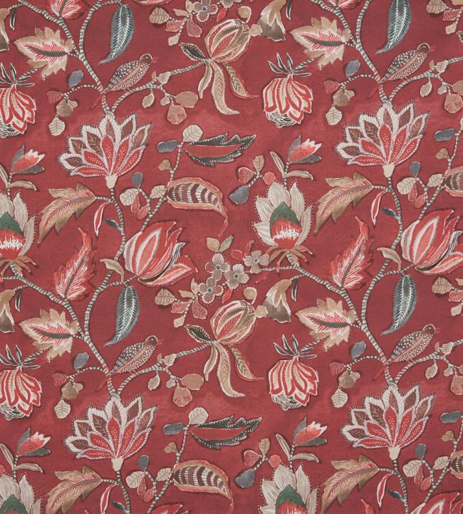 Azalea Fabric by Prestigious Textiles Cranberry