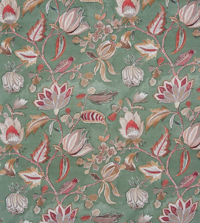 Azalea Fabric by Prestigious Textiles Fennel