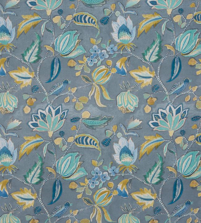 Azalea Fabric by Prestigious Textiles Ocean