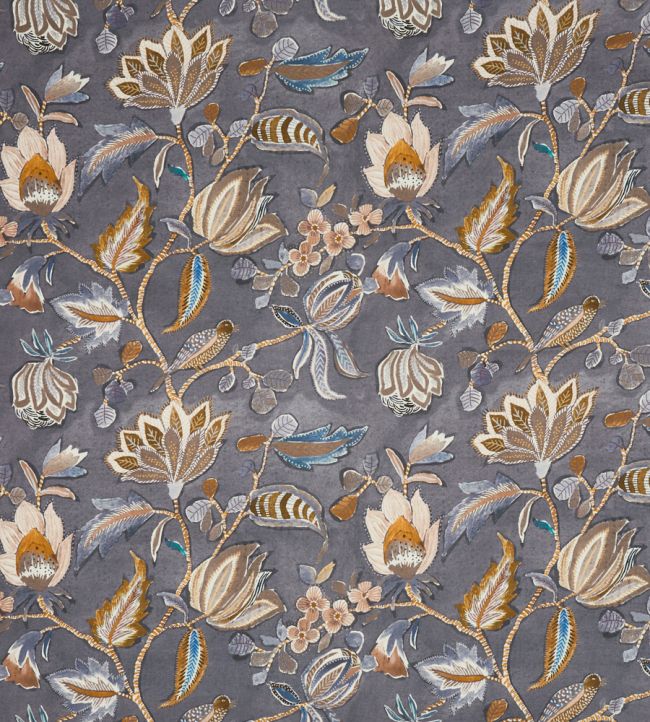 Azalea Fabric by Prestigious Textiles Slate