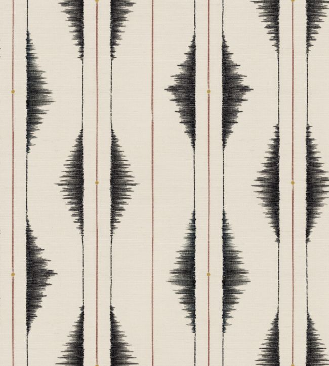 Azilal Embroidery Wallpaper by Coordonne Zebra