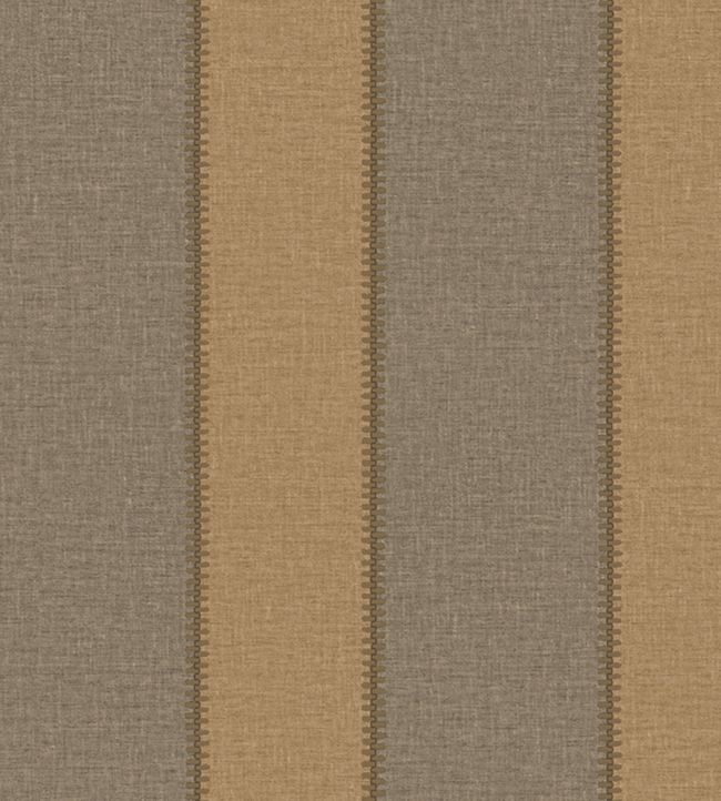 Azur Wallpaper by Casamance Sepia Tabac