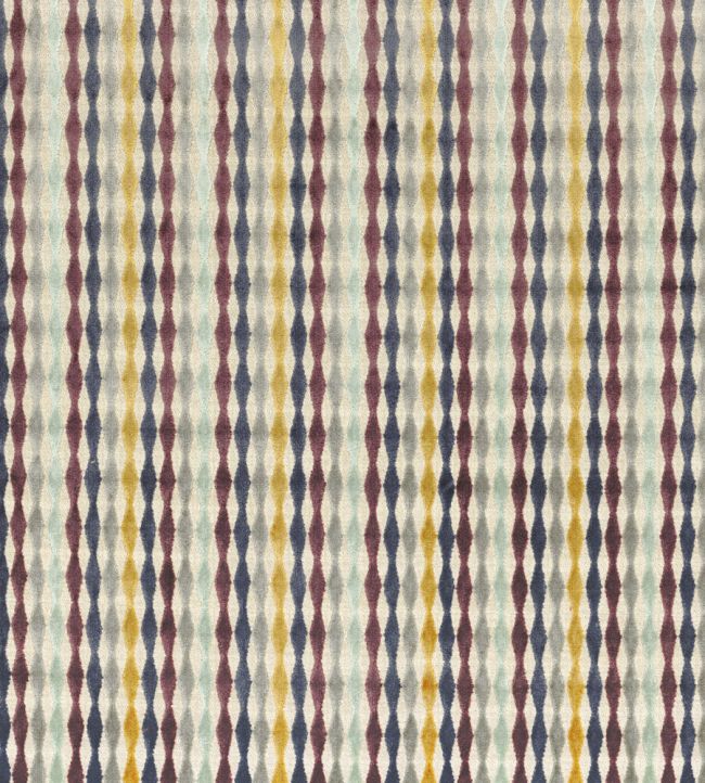 Babille Fabric by Camengo Aubergine