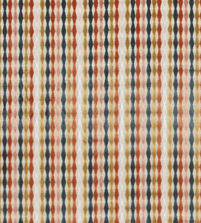 Babille Fabric by Camengo Corail
