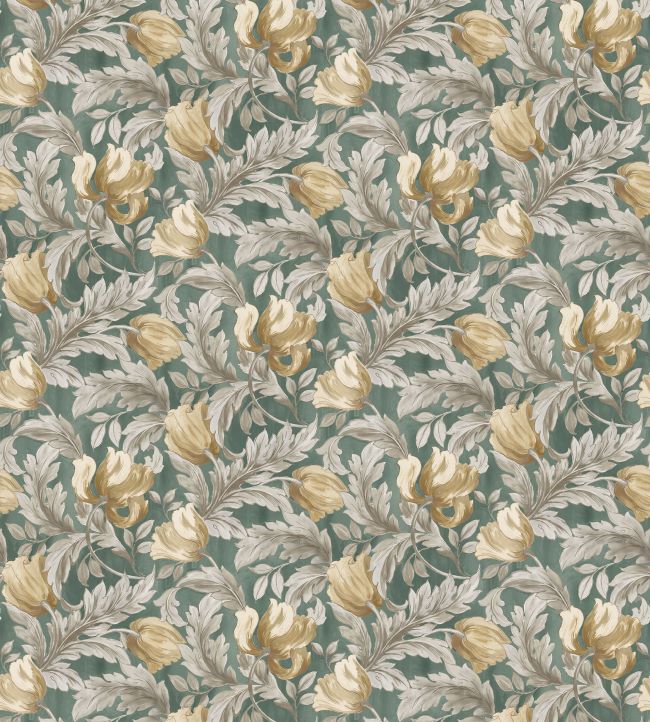 Baby Audley Fabric by Arley House Sage
