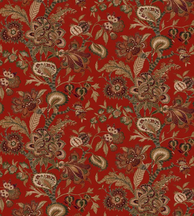 Baby Bombay Fabric by Arley House Ruby