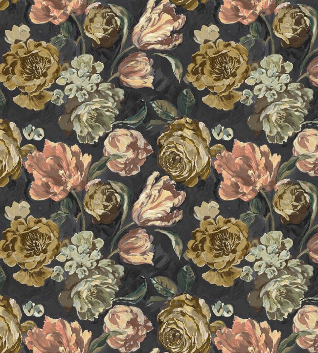 Baby Bronte Fabric by Arley House Midnight