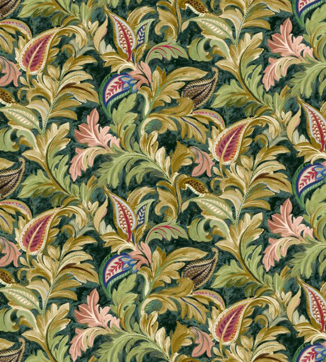Baby Highgrove Fabric by Arley House Emerald