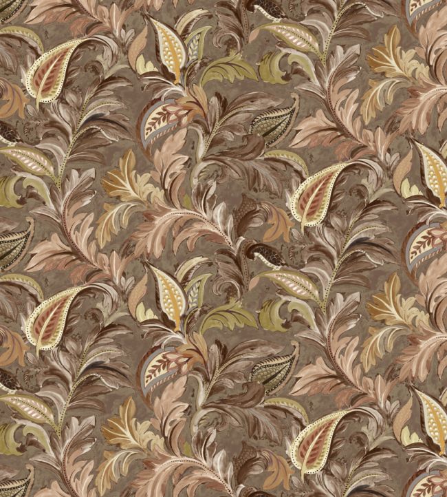 Baby Highgrove Fabric by Arley House Umber
