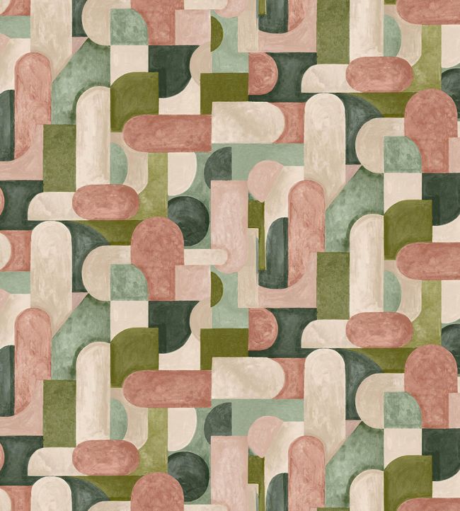 Baby Ikon Fabric by Arley House Pink Jade