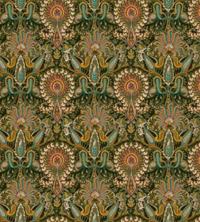 Baby Kashmir Fabric by Arley House Coriander