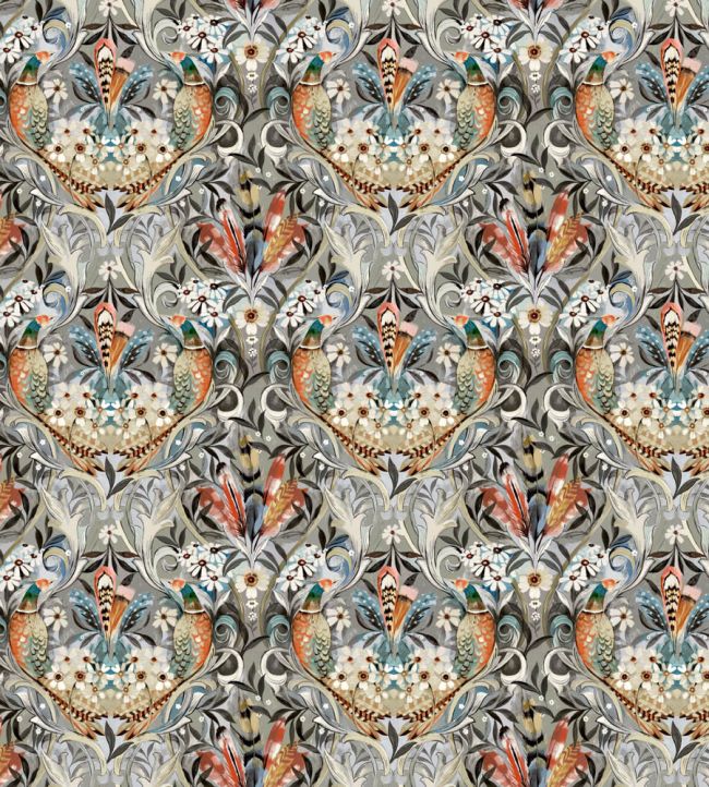 Baby Rostherne Fabric by Arley House Slate