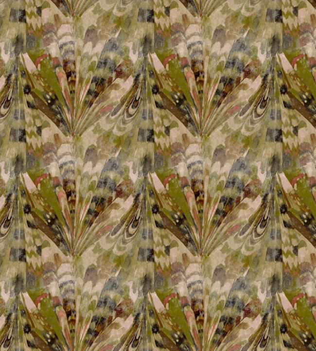 Baby Rutland Fabric by Arley House Moss