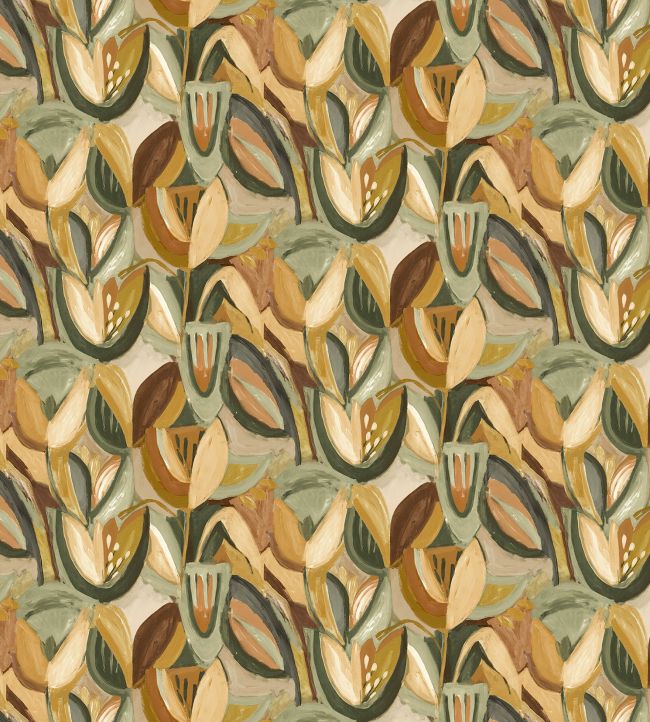 Baby Tulpen Fabric by Arley House Artichoke