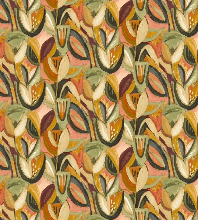 Baby Tulpen Fabric by Arley House Mango