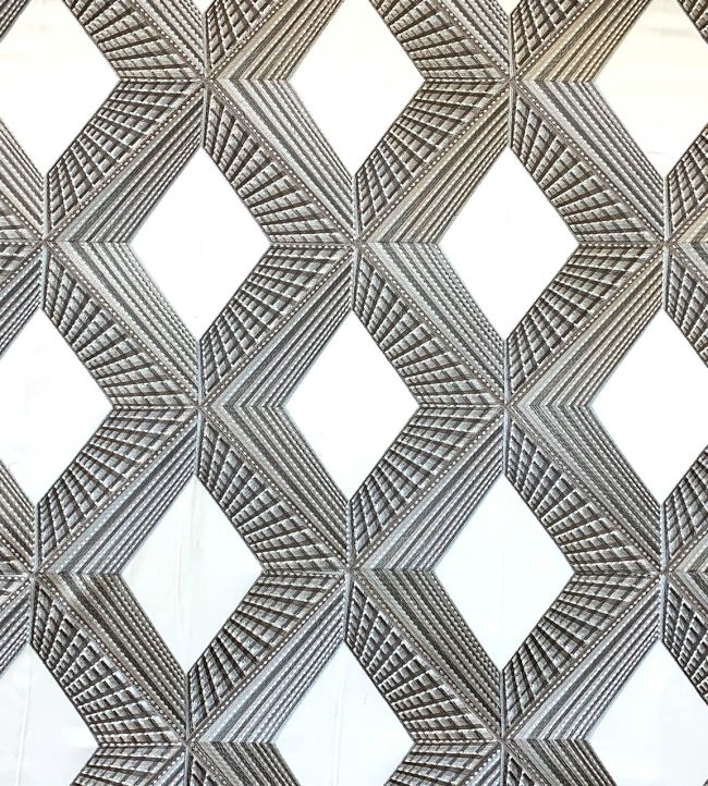 Baccarat Fabric by Casal Coton Taupe