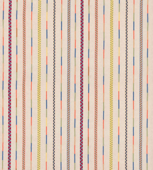 Backdrop Fabric by GP & J Baker Coral/Sage