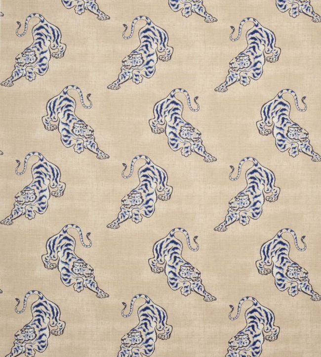 Bagan Lin Fabric by Manuel Canovas Beige