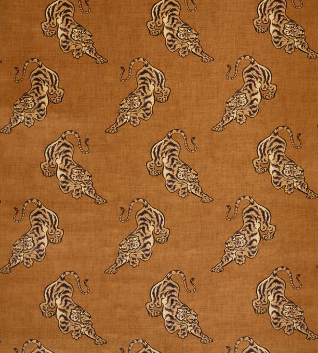 Bagan Velours Fabric by Manuel Canovas Camel