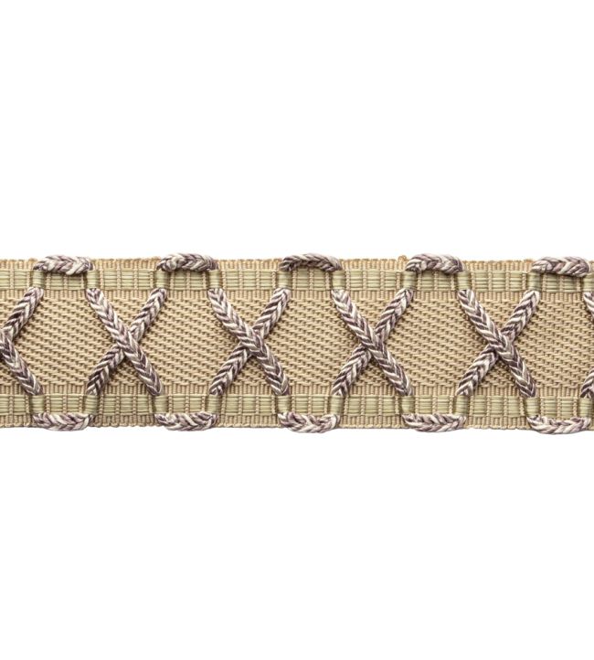 Bagatelle Border Trimming by Samuel & Sons Wisteria