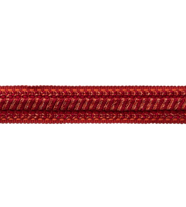 Bagatelle Braid Trimming by Samuel & Sons Scarlet Rose