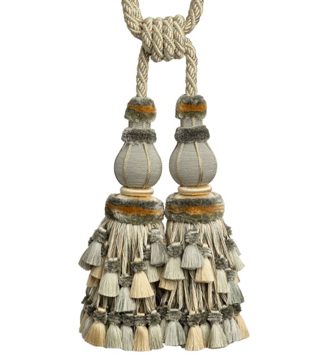 Bagatelle Double Tassel Tieback Trimming by Samuel & Sons Dewdrop