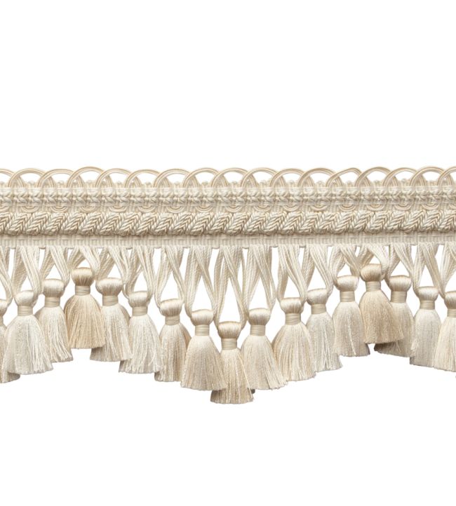Bagatelle Scalloped Tassel Fringe Trimming by Samuel & Sons Gardenia