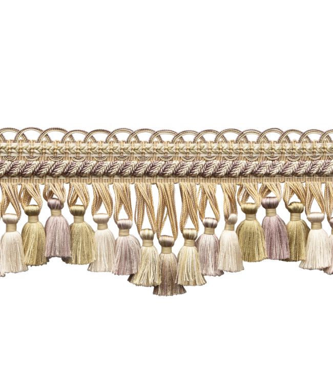 Bagatelle Scalloped Tassel Fringe Trimming by Samuel & Sons Wisteria