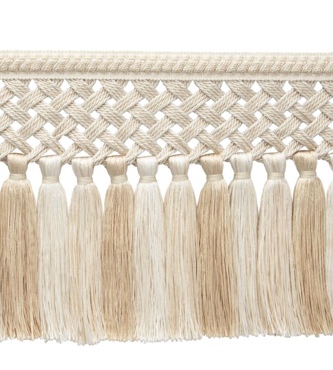 Bagatelle Tassel Skirt Fringe Trimming by Samuel & Sons Gardenia