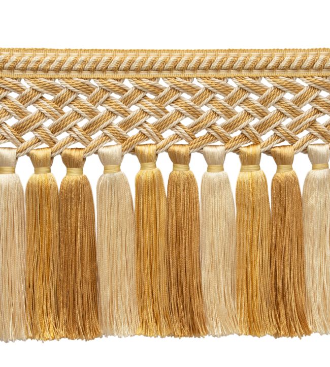 Bagatelle Tassel Skirt Fringe Trimming by Samuel & Sons Jonquil