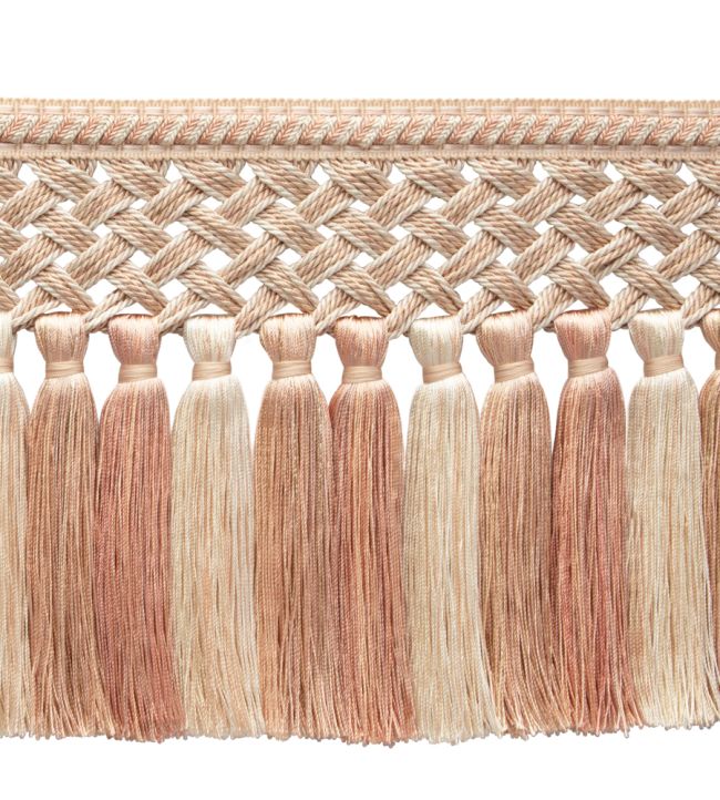 Bagatelle Tassel Skirt Fringe Trimming by Samuel & Sons Petal