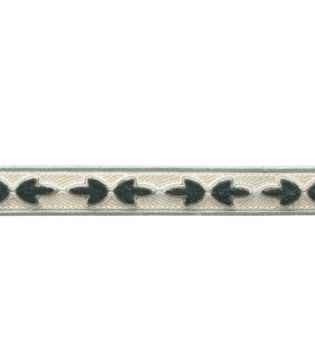 Bagatelle Velvet Border Trimming by Samuel & Sons Dewdrop