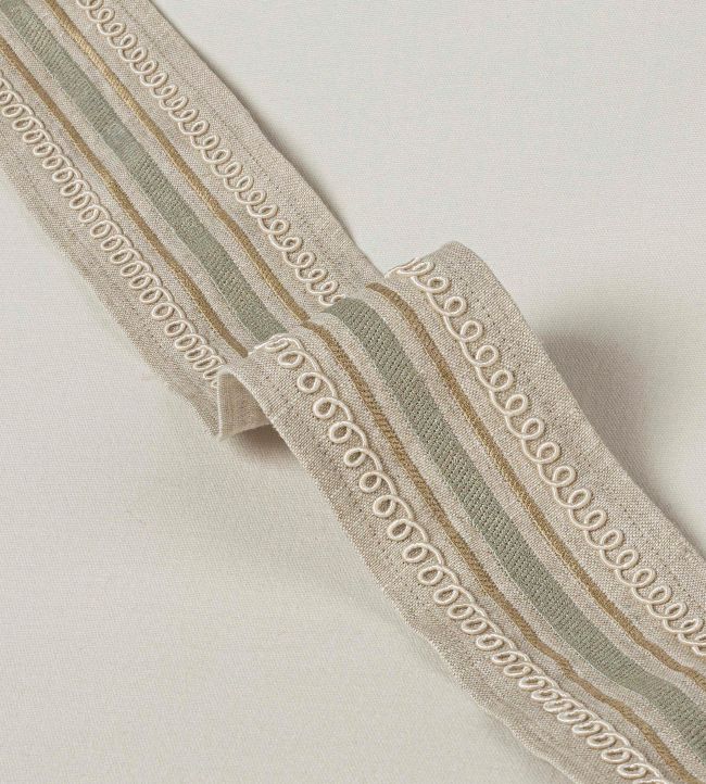 Bailey Braid Trimming by Colefax and Fowler Aqua