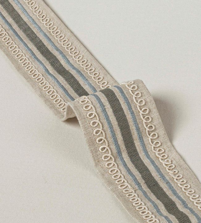 Bailey Braid Trimming by Colefax and Fowler Old Blue