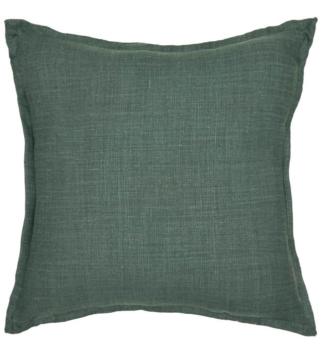 Baker House Linen Cushion 50 x 50cm by GP & J Baker Emerald