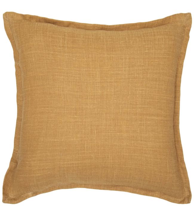Baker House Linen Cushion 50 x 50cm by GP & J Baker Ochre