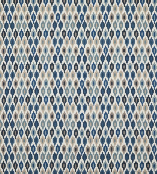 Mazara Fabric by Baker Lifestyle Indigo