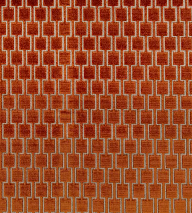 Bakerloo Fabric by Kirkby Design Cinnamon