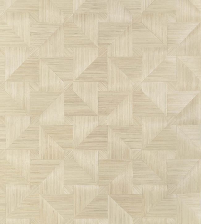Bali Weave Wallpaper by Thibaut Neutral