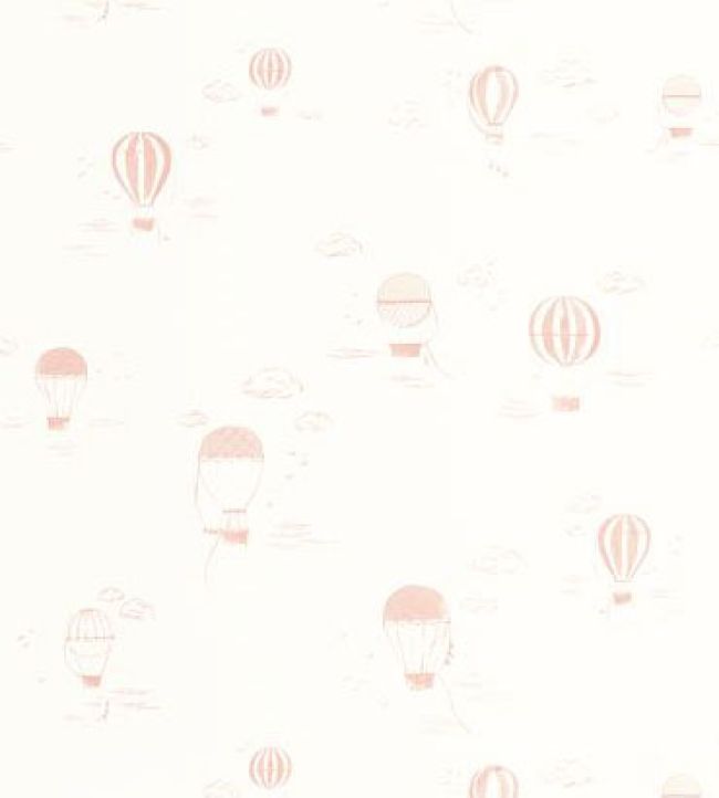 Balloons In The Cloud Wallpaper by Casadeco Rose Blush