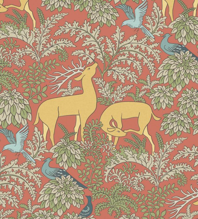 Balmoral Wallpaper by Warner House Spice