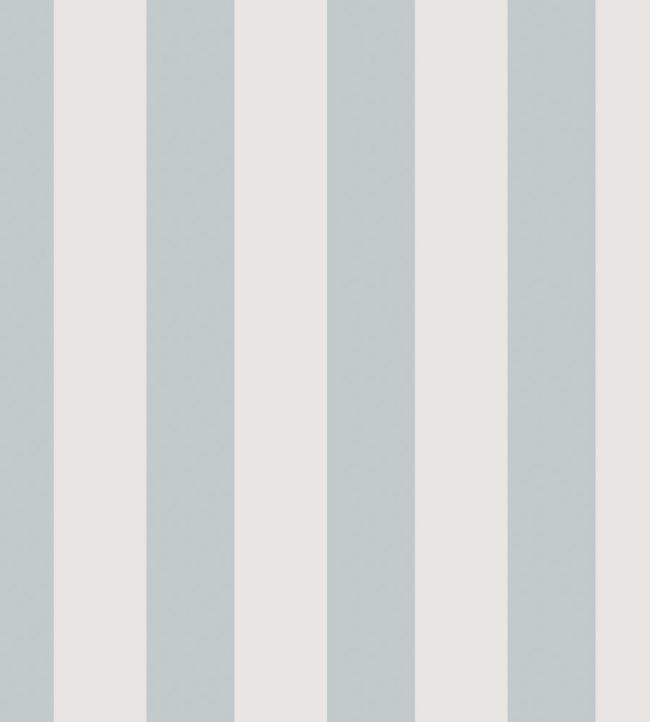 Baltic Rayure Wallpaper by Casadeco Bleu/Blanc