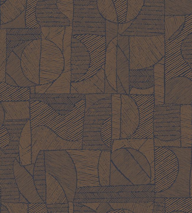 Baman Wallpaper by Casadeco Encre