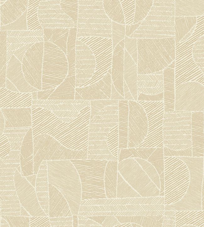 Baman Wallpaper by Casadeco Sable