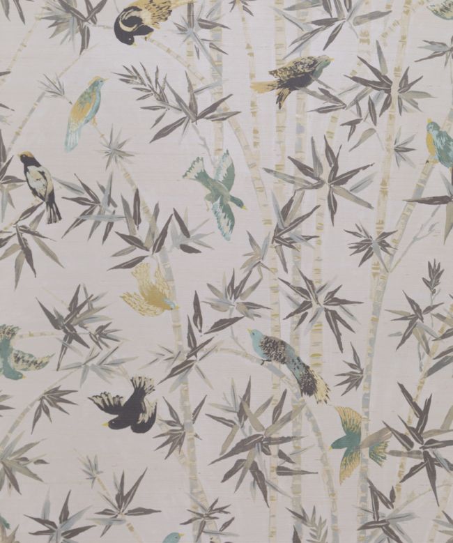 Bamboo Grove Wallpaper by Madeaux 02 Tobacco Leaf