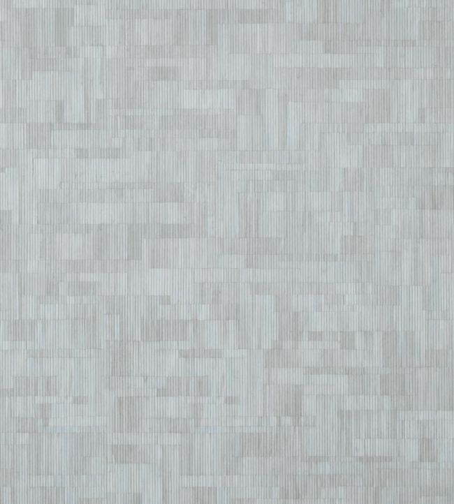 Bamboo Mosaic Wallpaper by Thibaut Charcoal
